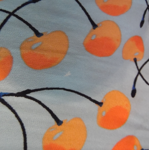 Free People Blue and Orange Blouse - Picture 11 of 12